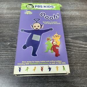 Teletubbies OooH! VHS Tape 2005 PBS Kids Educational Learning Development Rare